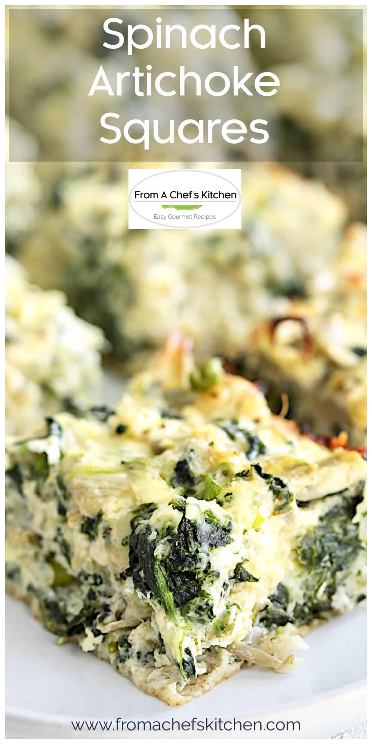 Spinach Artichoke Squares Easy Appetizer Recipe!