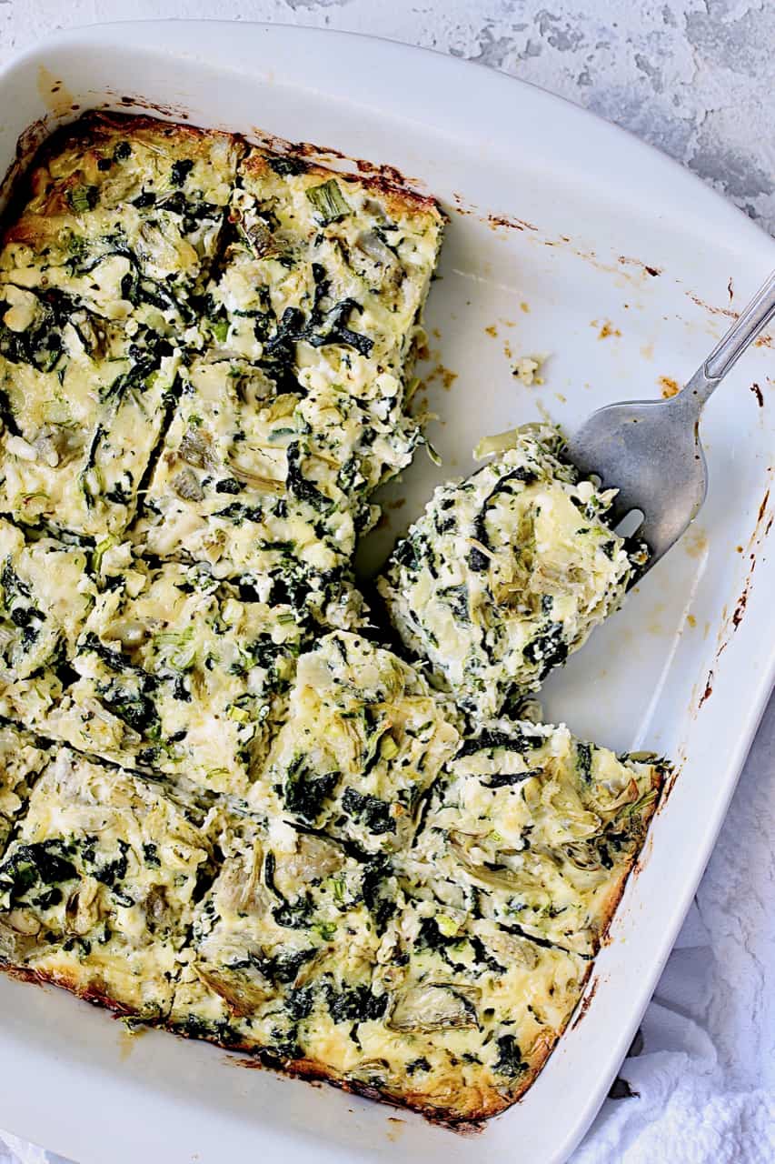 Spinach Artichoke Squares Easy Appetizer Recipe!