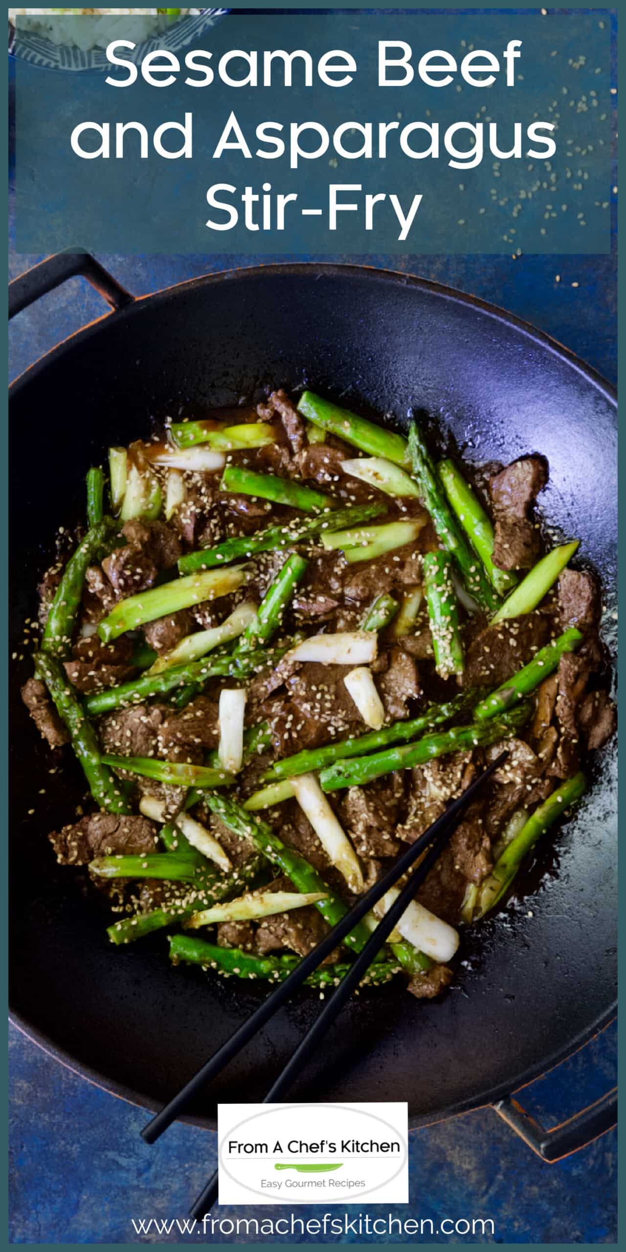 Sesame Beef and Asparagus Stir Fry Recipe