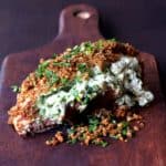 Pecan-Crusted Pork Tenderloin with Bourbon Mustard Sauce