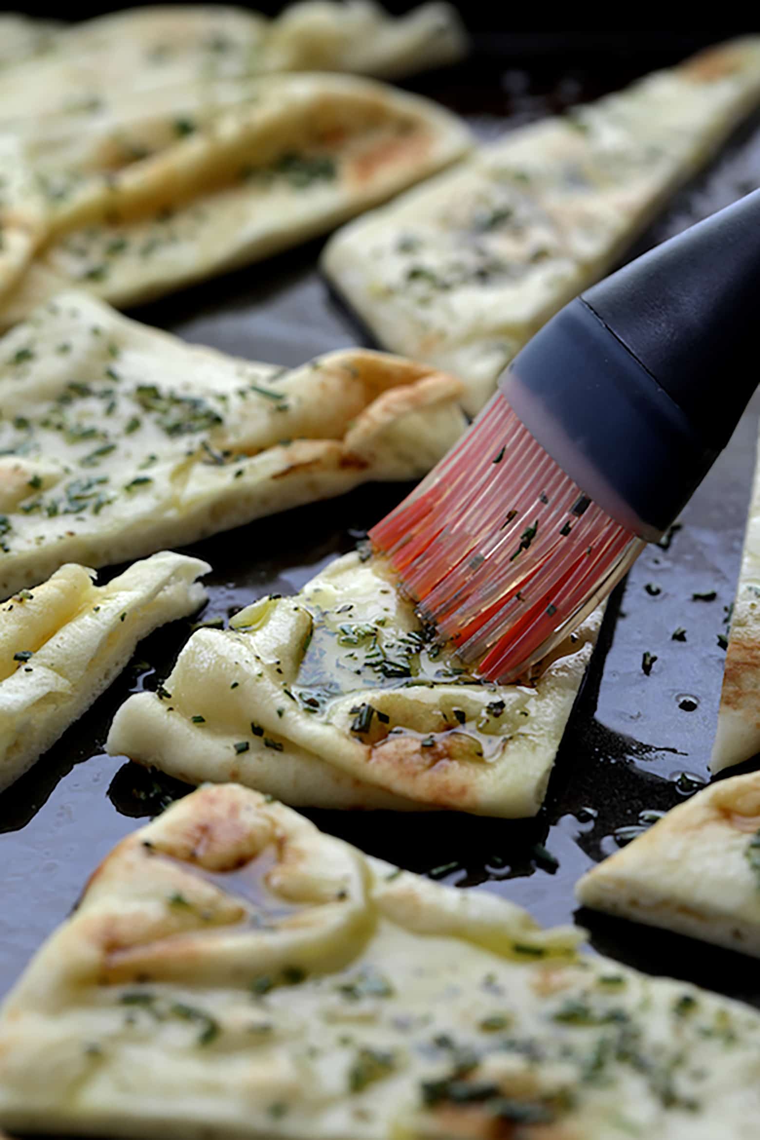 White Bean Artichoke Spread Recipe with Flatbread Chips