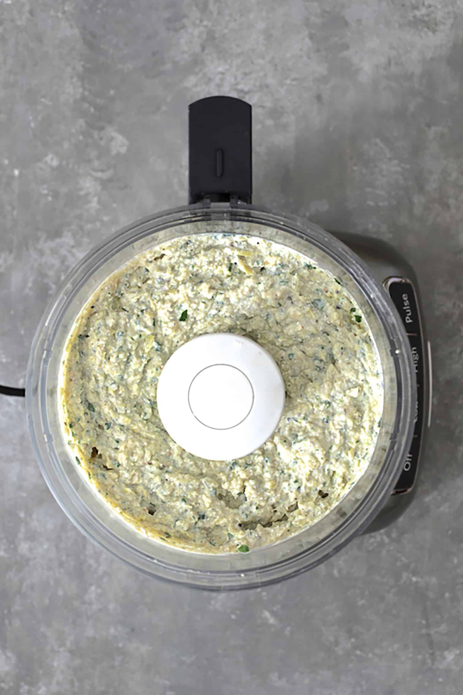 White Bean Artichoke Spread Recipe with Flatbread Chips