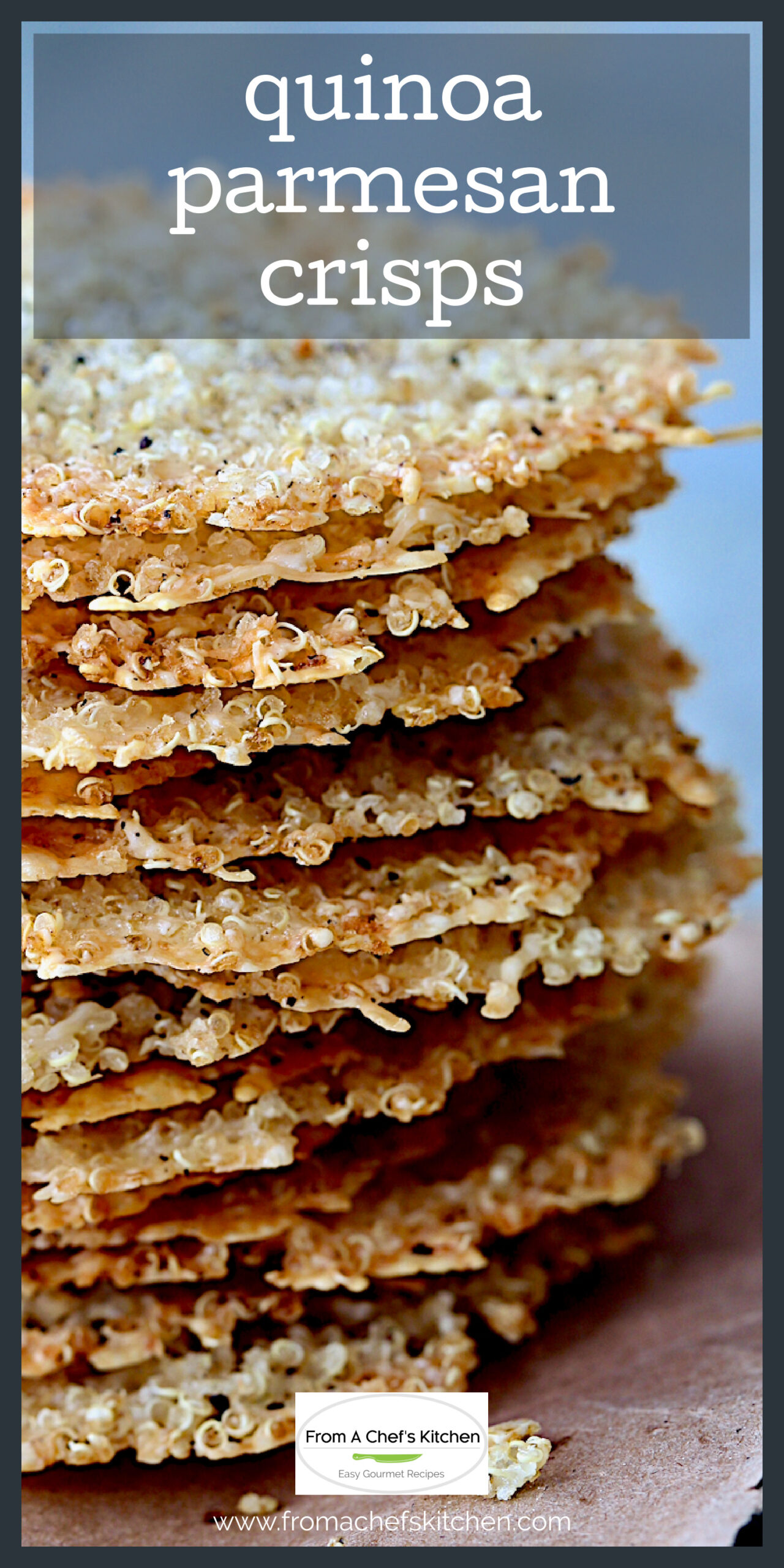 Quinoa Parmesan Crisps A Delicious and ProteinRich Snack
