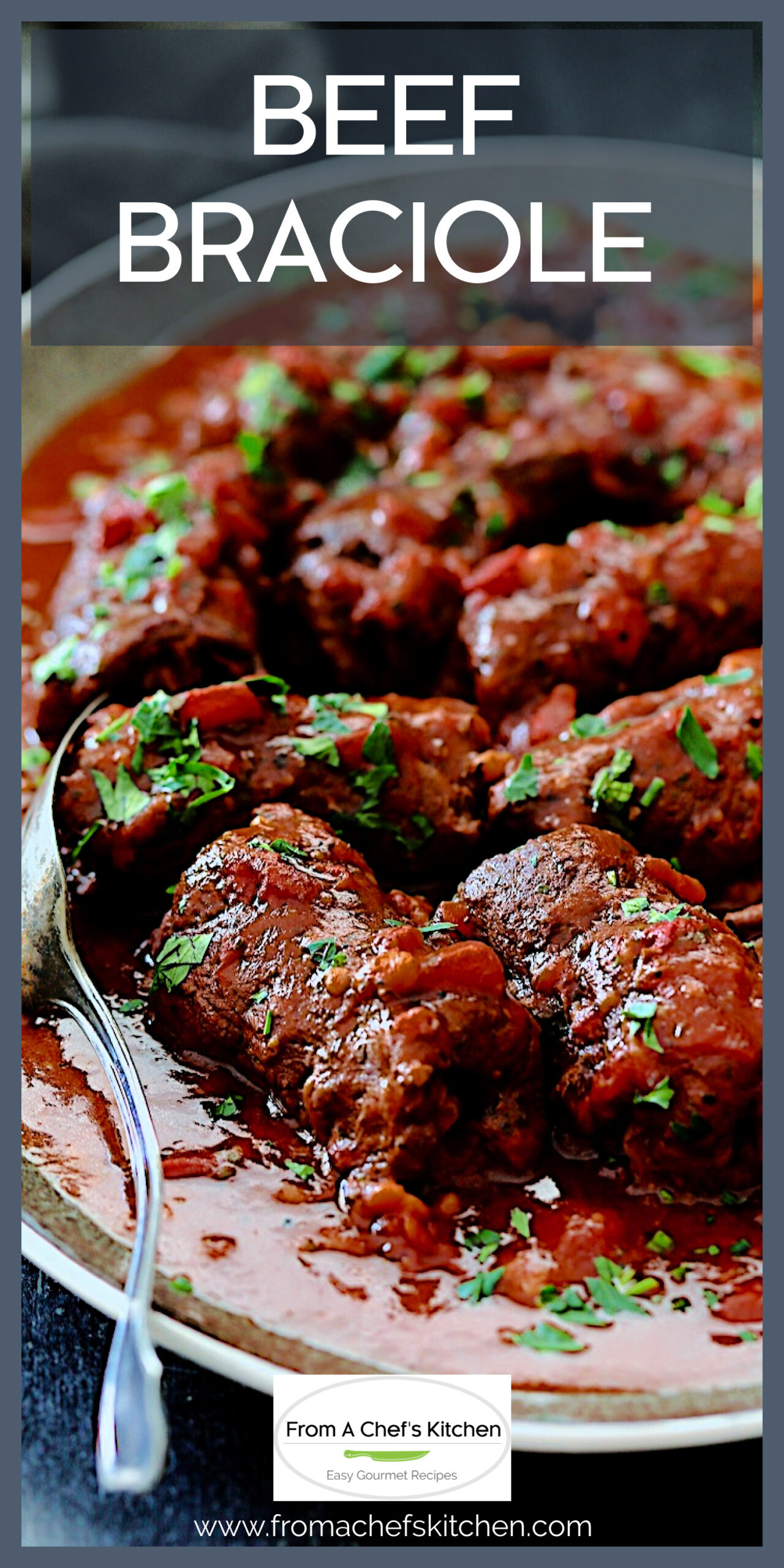 Beef Braciole Recipe (Braciola) From A Chef's Kitchen