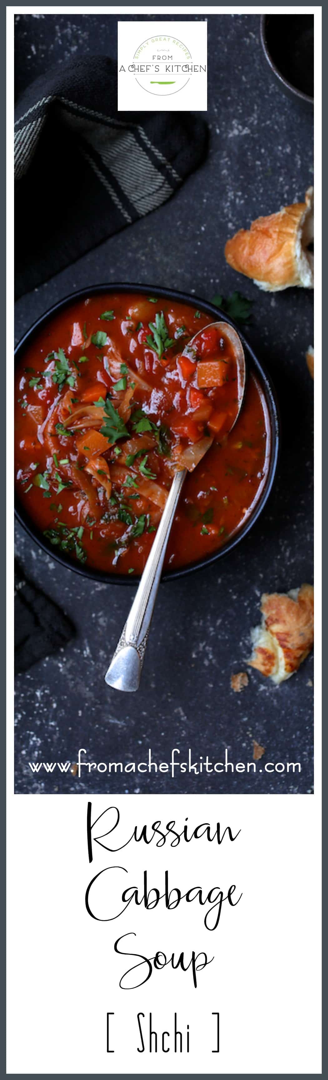 Russian Cabbage Soup (Shchi) From A Chef's Kitchen