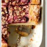 Easy Raspberry Coffee Cake - From A Chef's Kitchen