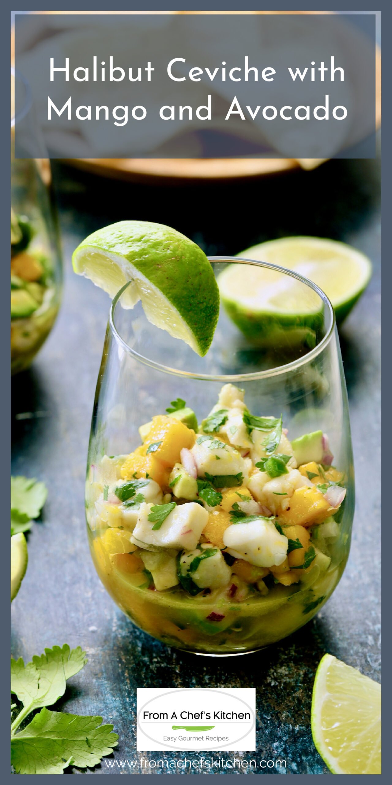 Halibut Ceviche Recipe with Mango and Avocado