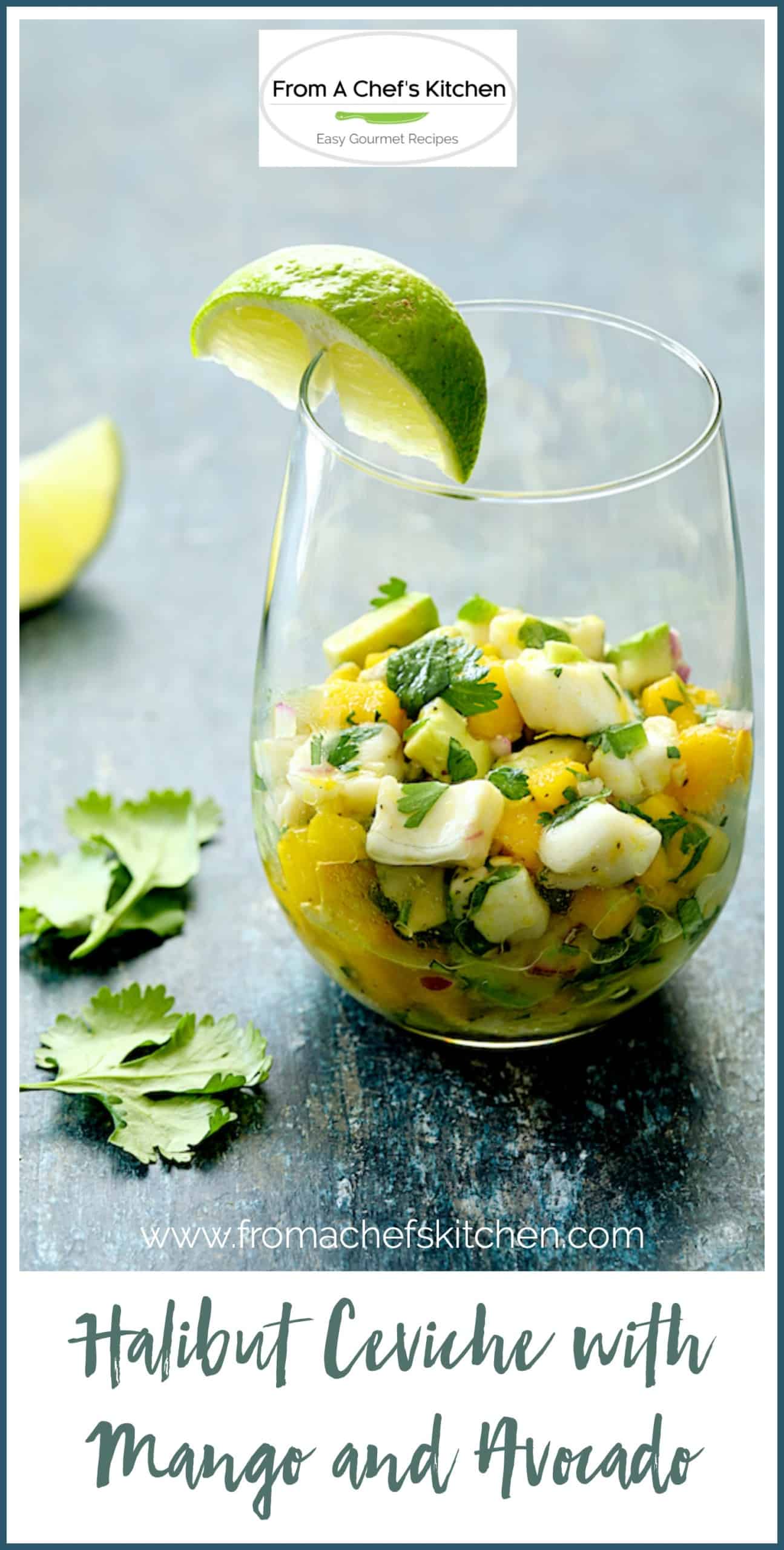 Halibut Ceviche Recipe with Mango and Avocado