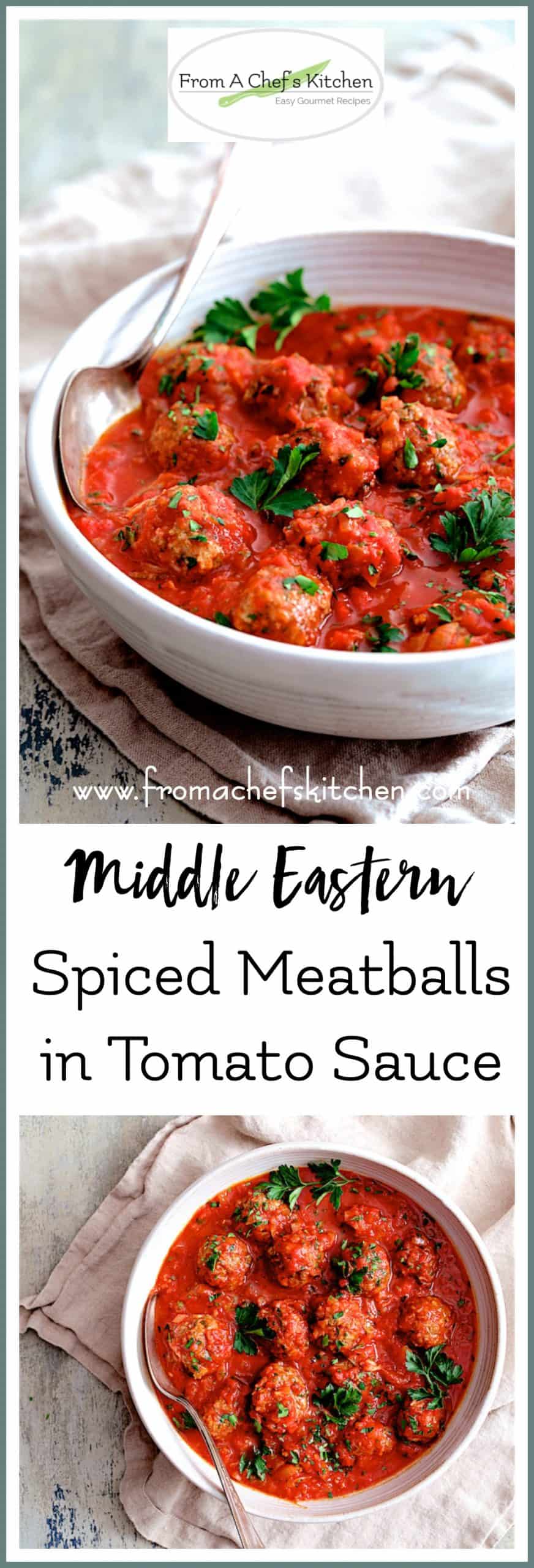 Middle Eastern Meatball in Tomato Sauce Recipe