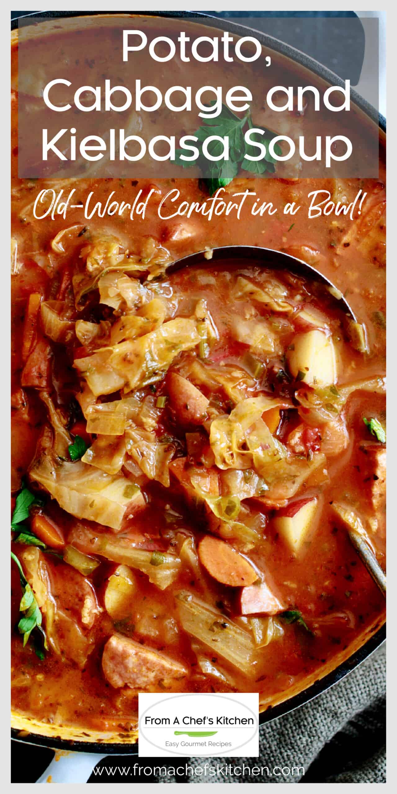 Potato Cabbage and Kielbasa Soup Recipe