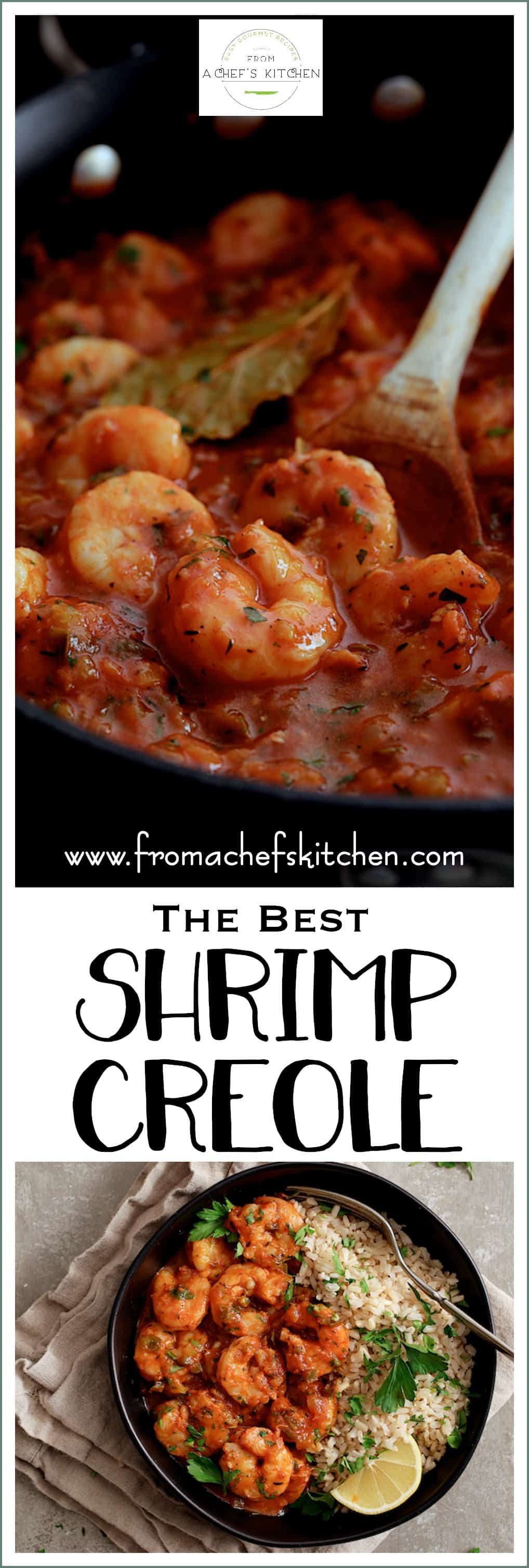 Sharing The Best Shrimp Creole! Friends, this is IT! This New Orleans-inspired dish is one I've been making for clients for as long as I've been a personal chef and this recipe never fails to please! #fish #seafood #shrimp #NewOrleans #shrimpcreole