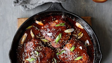 Korean Braised Chicken Thighs From A Chef S Kitchen