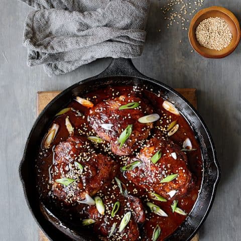 Korean Braised Chicken Thighs-image