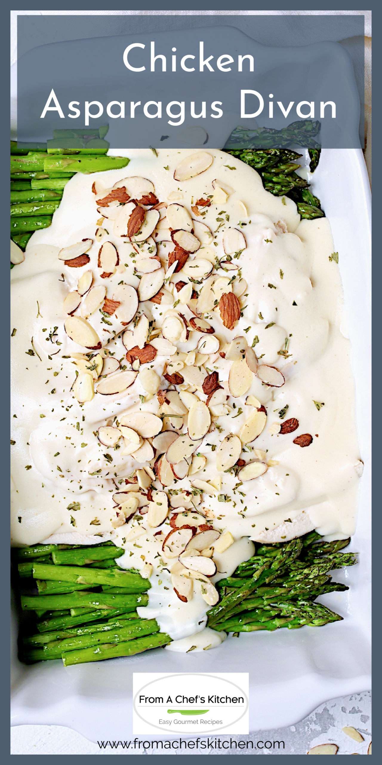 Chicken Asparagus Divan Recipe From A Chef's Kitchen