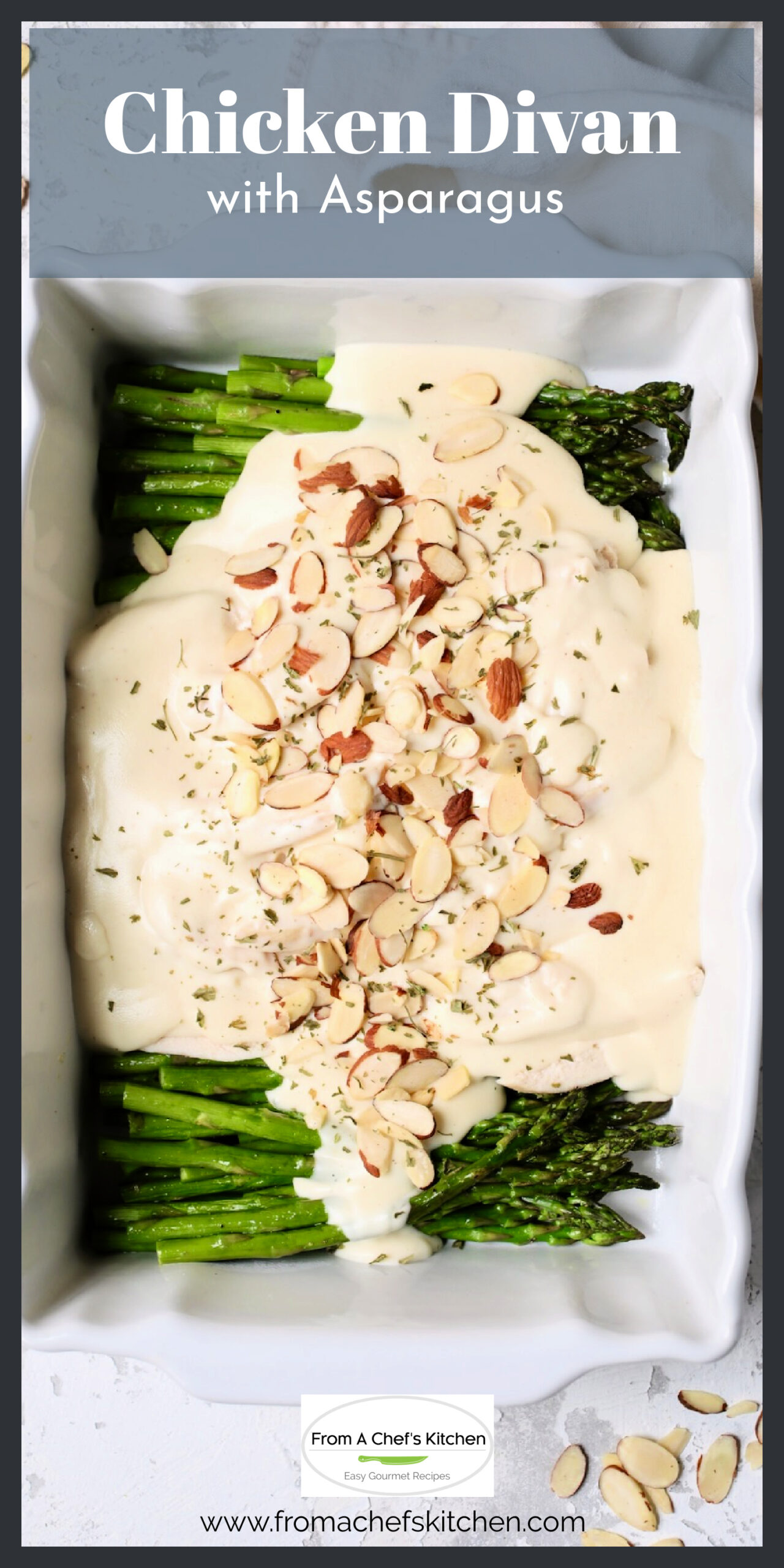 Chicken Asparagus Divan Recipe From A Chef's Kitchen