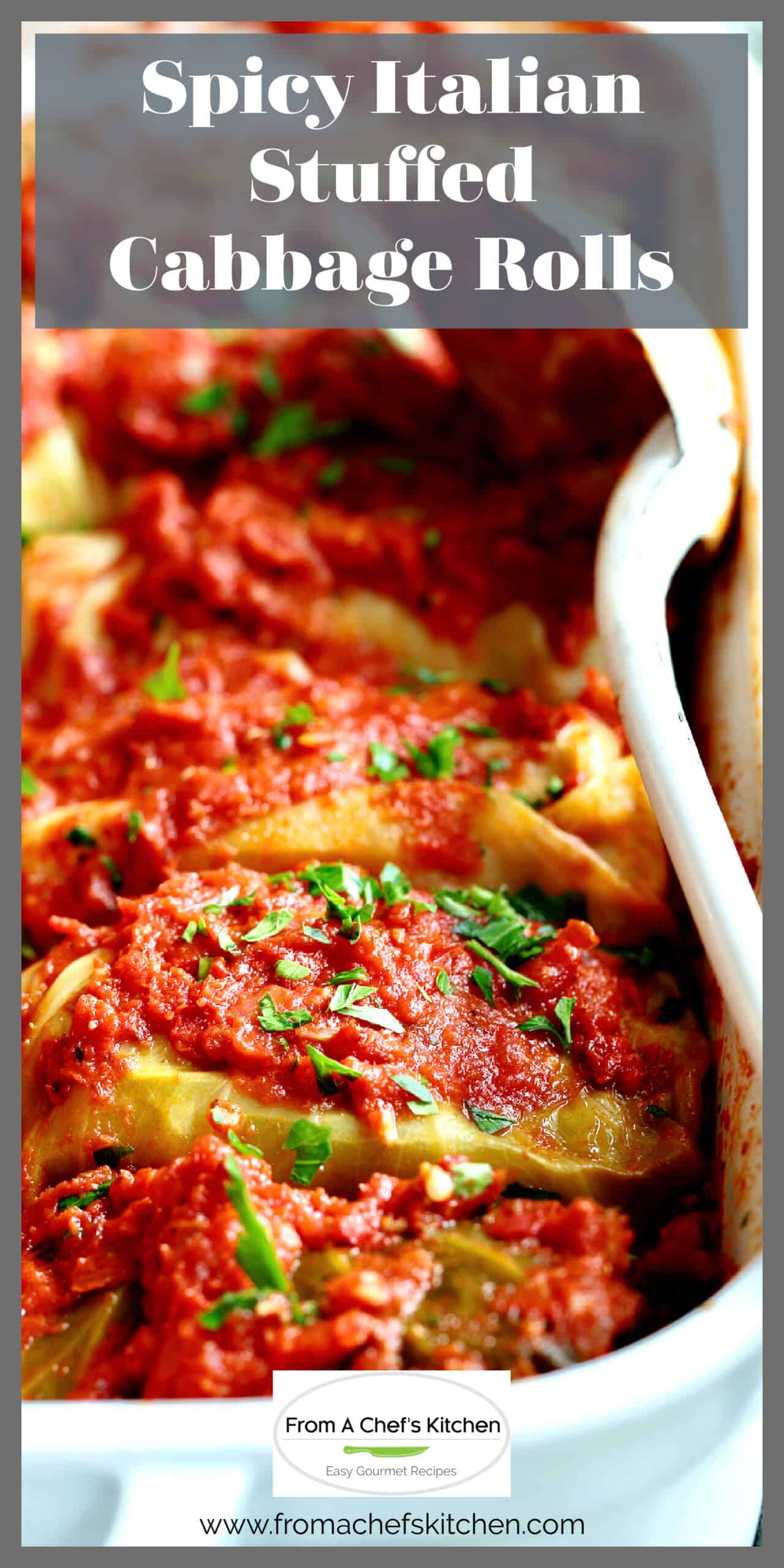 Italian Stuffed Cabbage Roll Recipe From A Chef's Kitchen