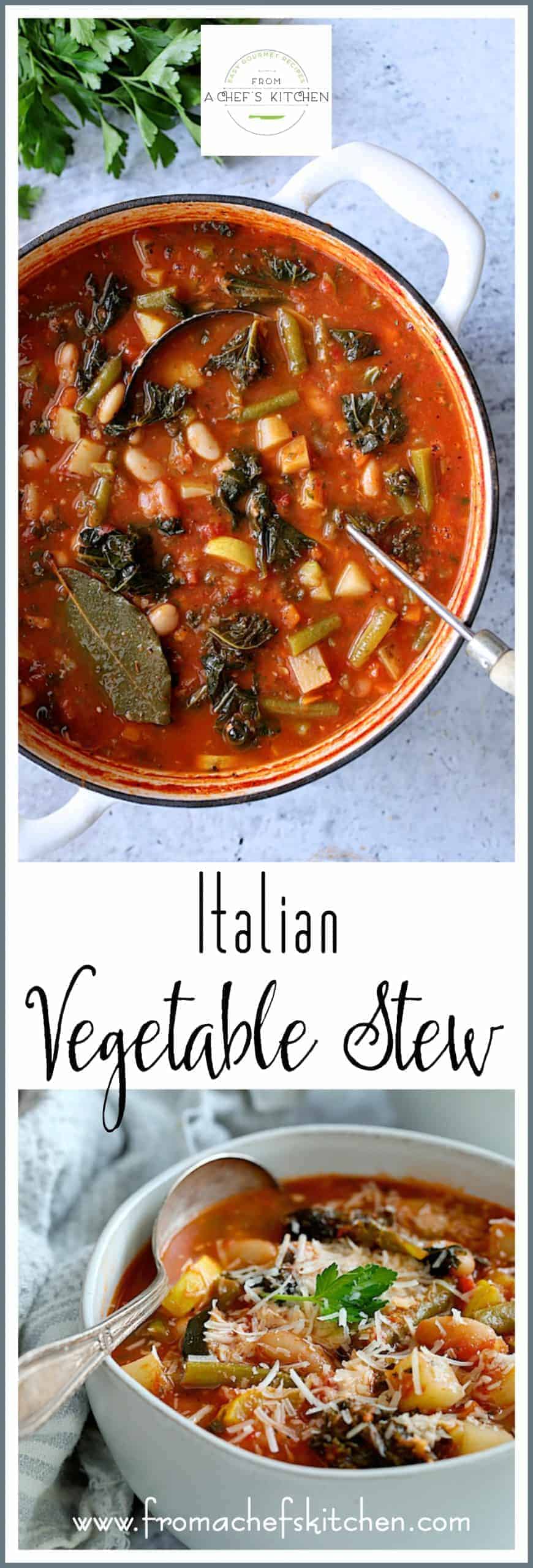 Italian Vegetable Stew Recipe From A Chef's Kitchen