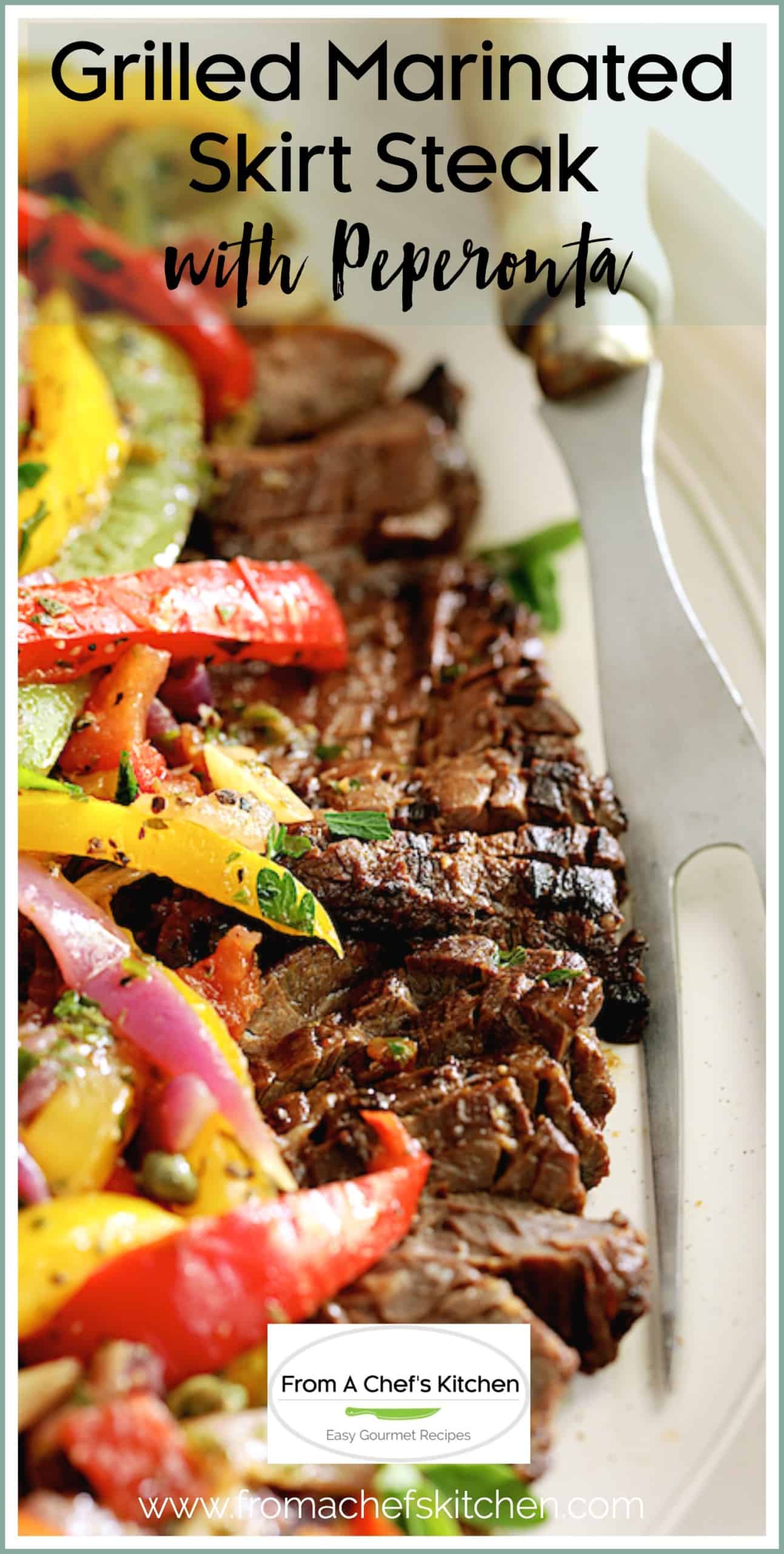 Grilled Marinated Skirt Steak Recipe From A Chef's Kitchen