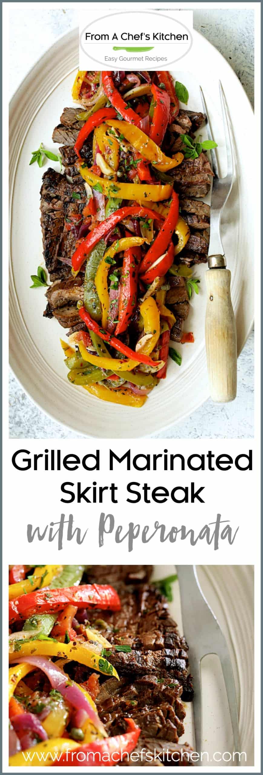 Grilled Marinated Skirt Steak Recipe From A Chef's Kitchen