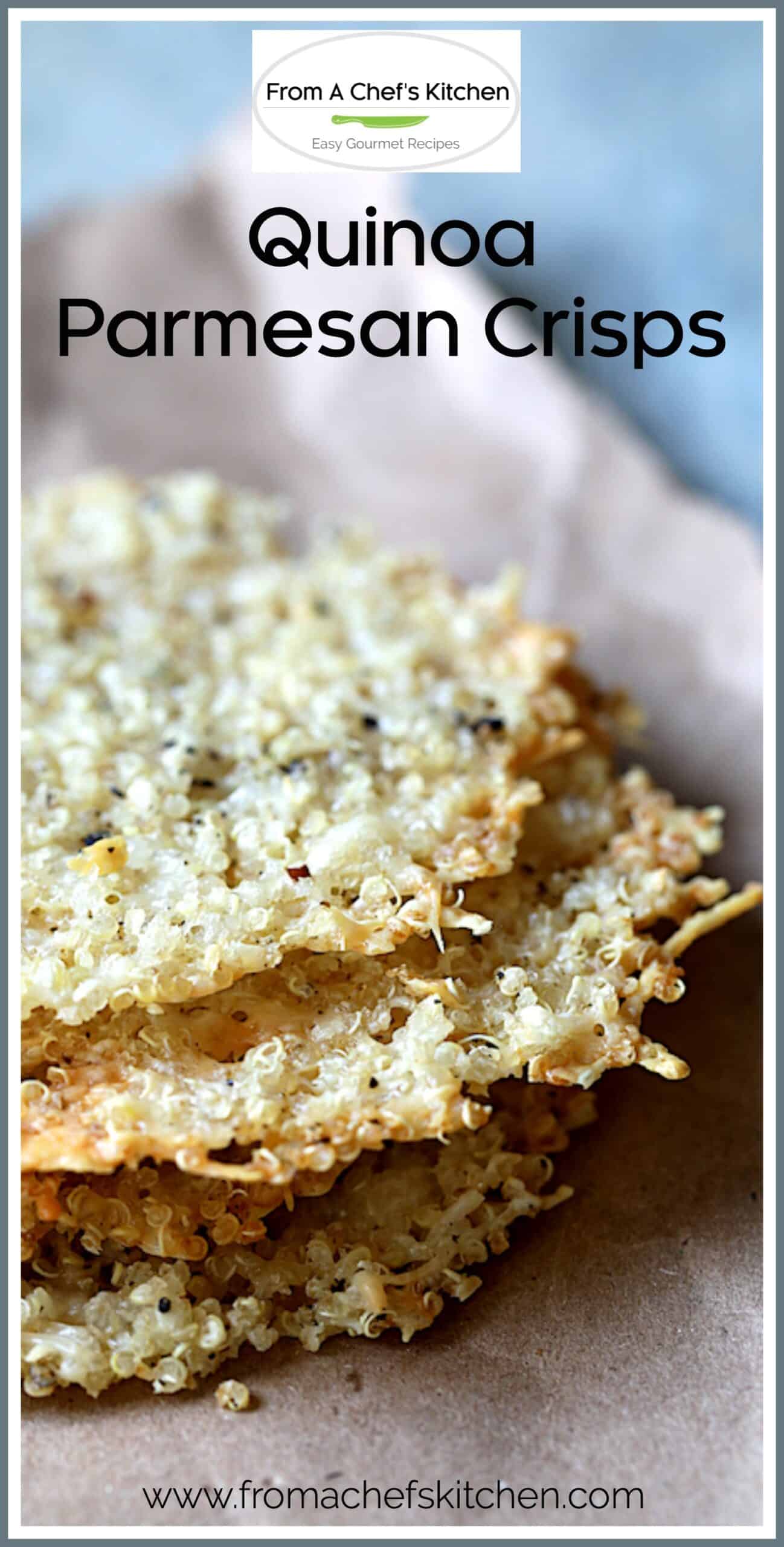 Quinoa Parmesan Crisps A Delicious and ProteinRich Snack