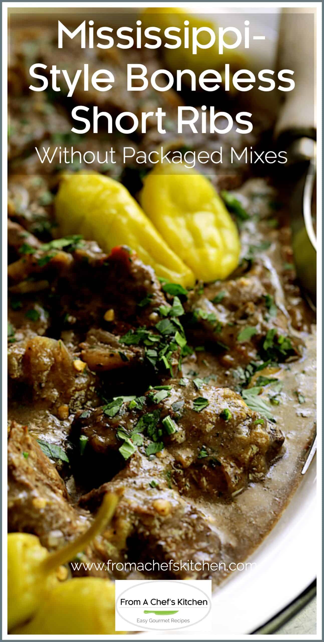 Boneless Beef Short Rib Recipe - Mississippi-Style