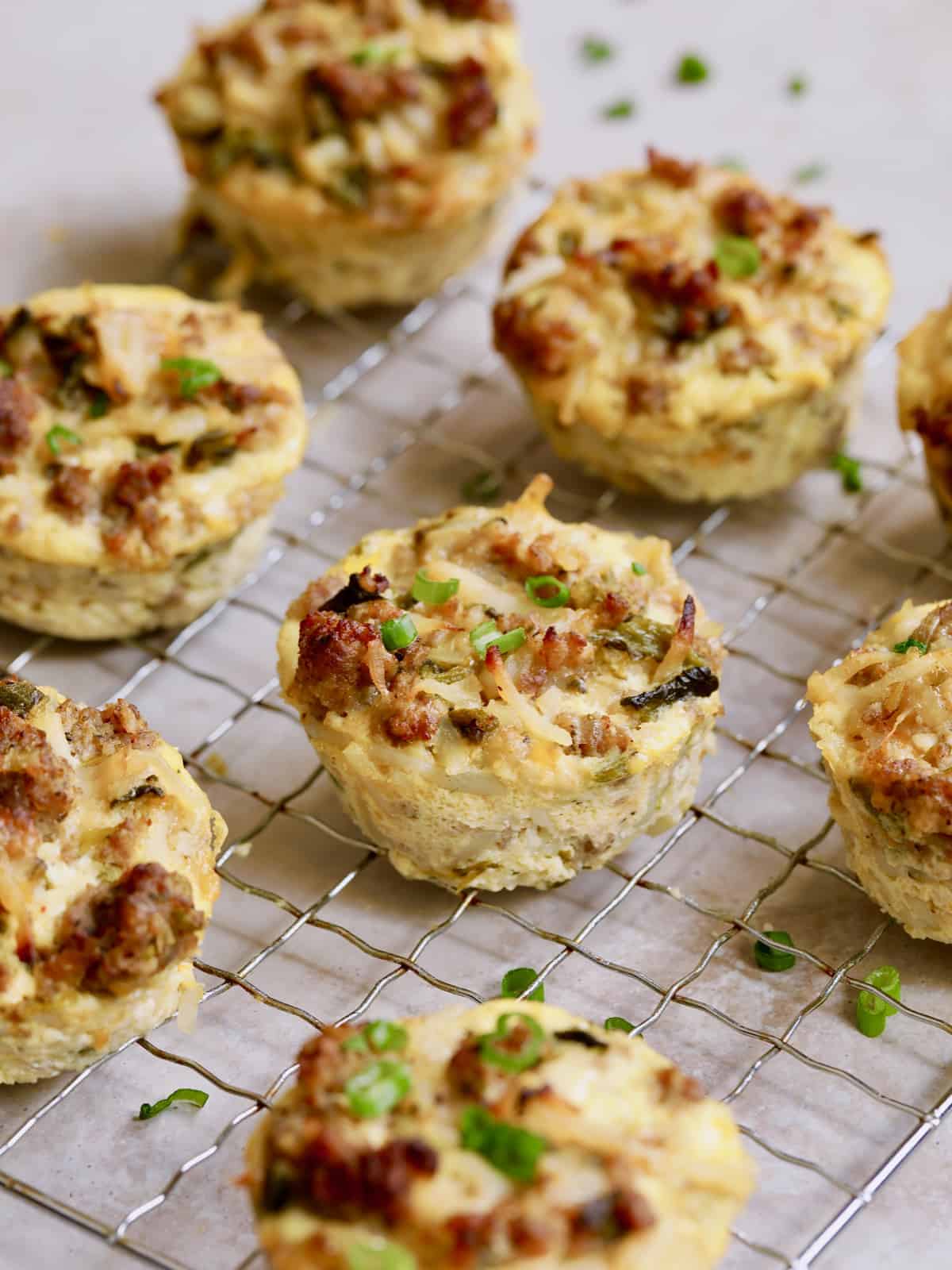 Hash Brown Breakfast Muffins - From A Chef's Kitchen