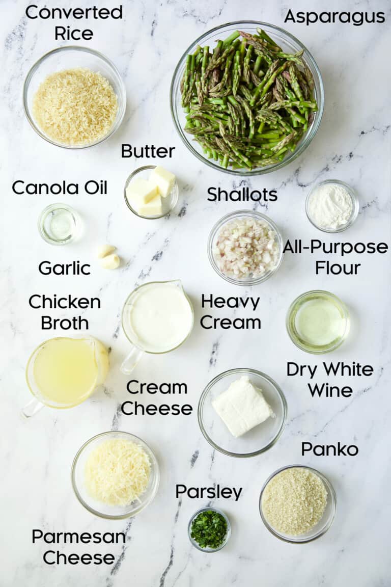 Creamy Asparagus and Rice Casserole From A Chef's Kitchen