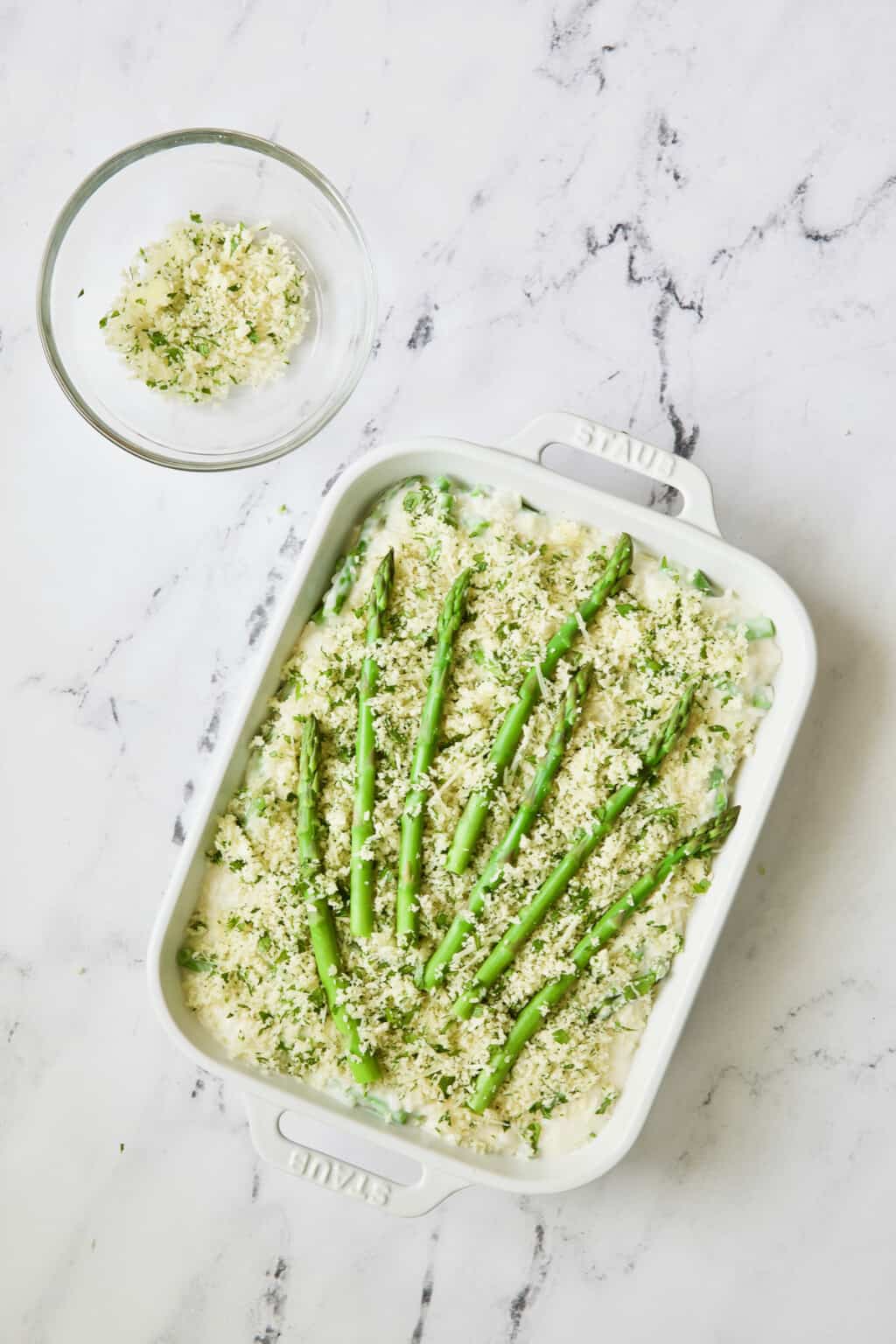 Creamy Asparagus and Rice Casserole From A Chef's Kitchen