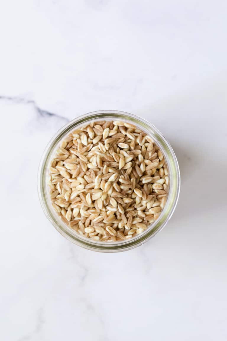 Tomato Farro Risotto Recipe with Basil and Parmesan