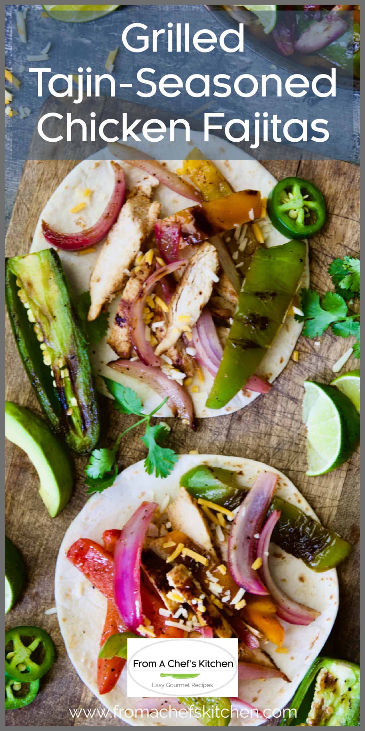 Grilled Chicken Fajitas Recipe with Tajin Seasoning