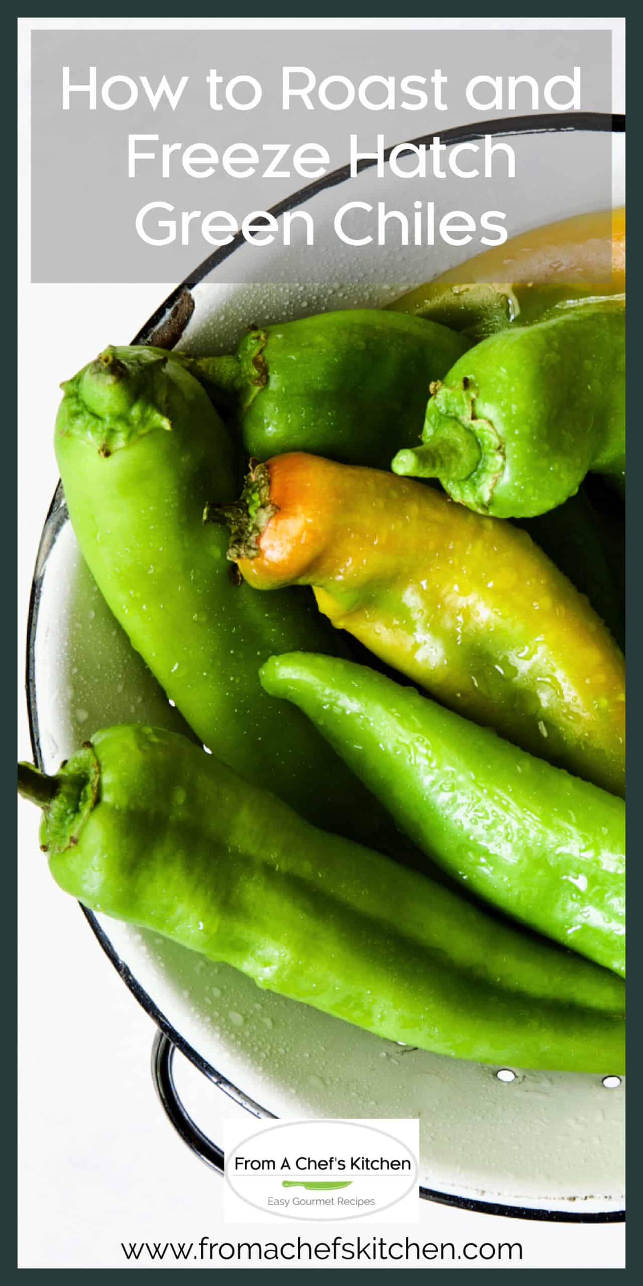 How to Roast and Freeze Hatch Green Chiles (Easy Oven Method)