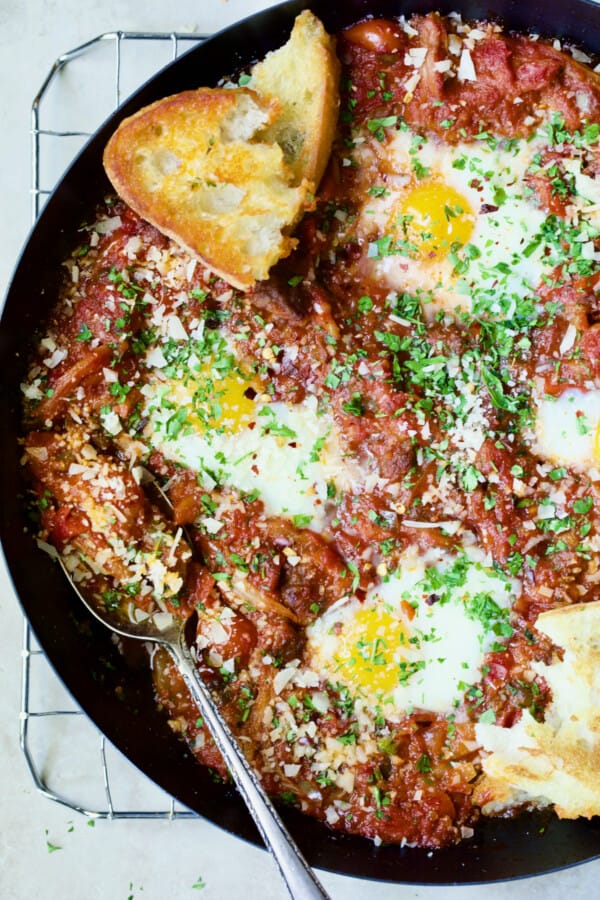 Eggs in Purgatory Recipe From A Chef's Kitchen