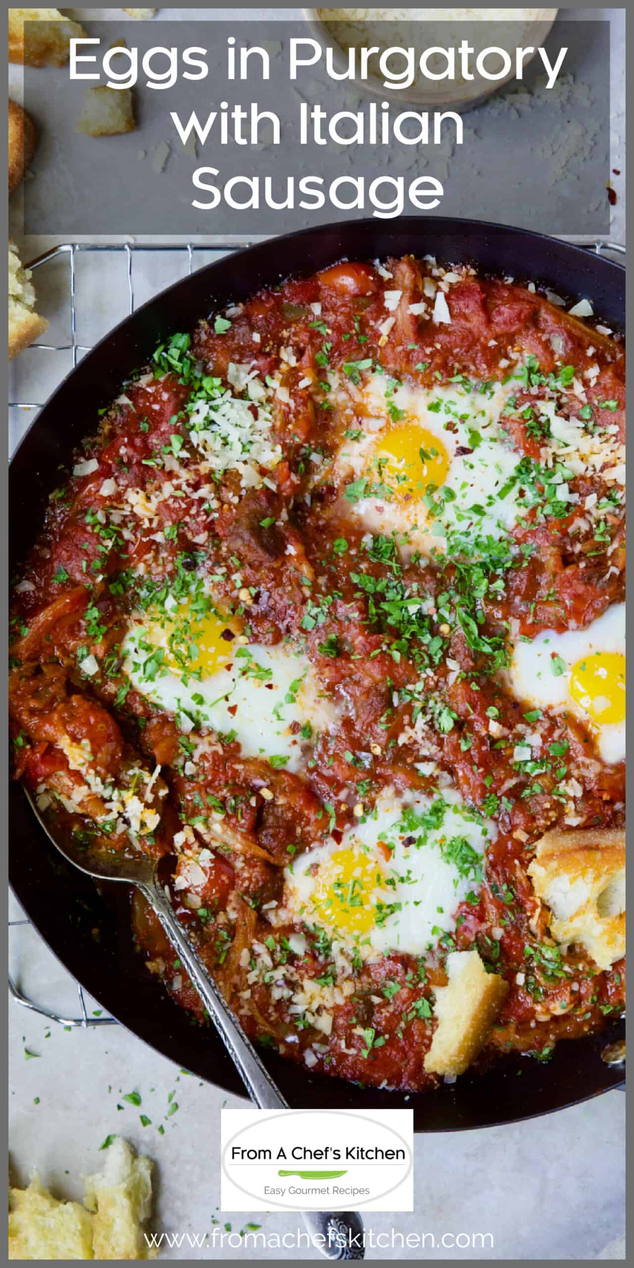 Eggs in Purgatory Recipe From A Chef's Kitchen