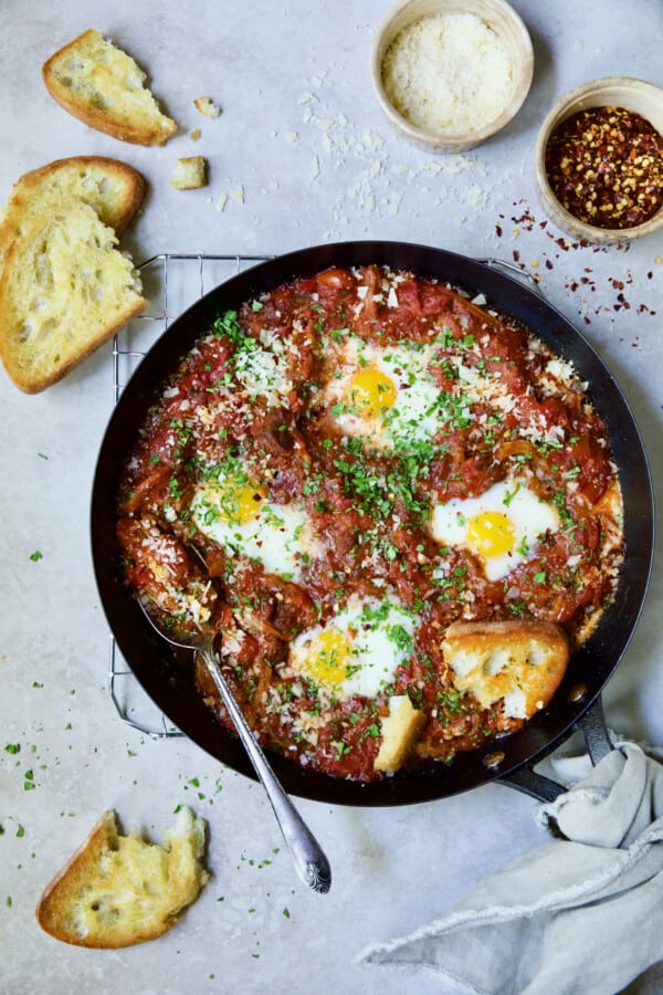 Eggs in Purgatory Recipe From A Chef's Kitchen