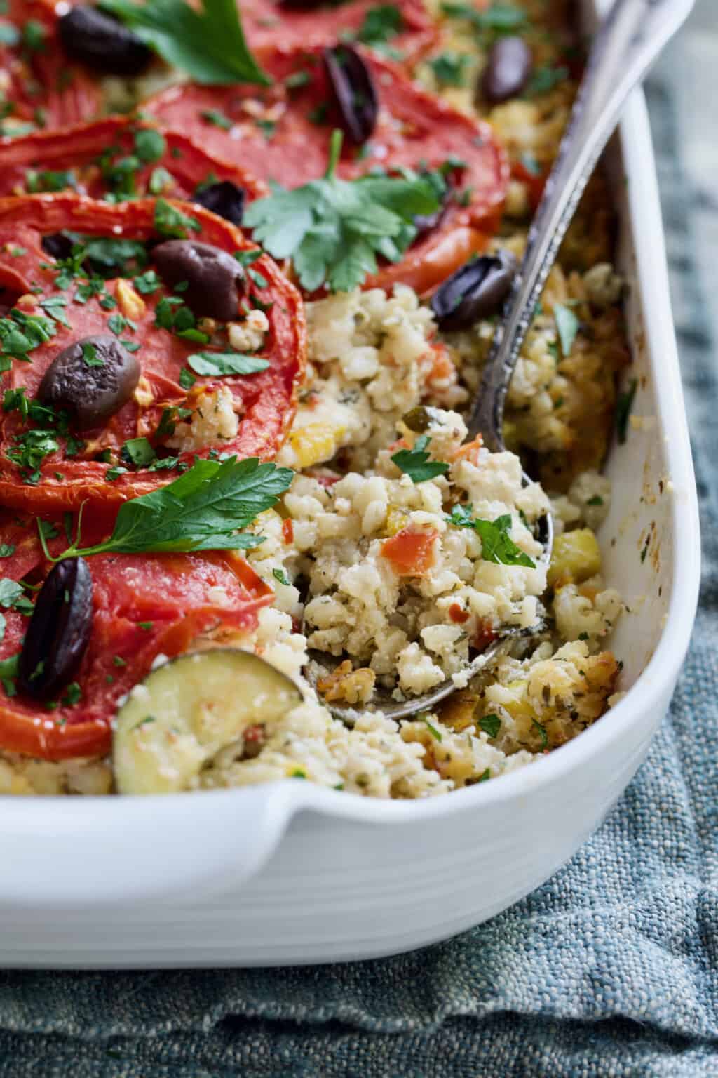 Greek Vegetable Casserole From A Chef's Kitchen