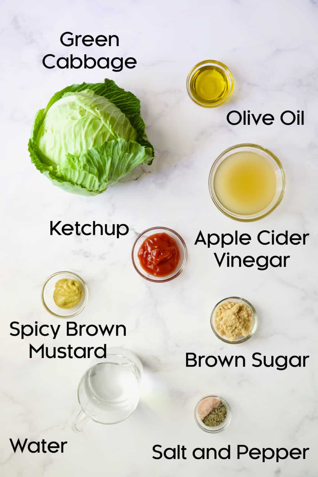 Braised Cabbage Wedges with Cider Vinegar