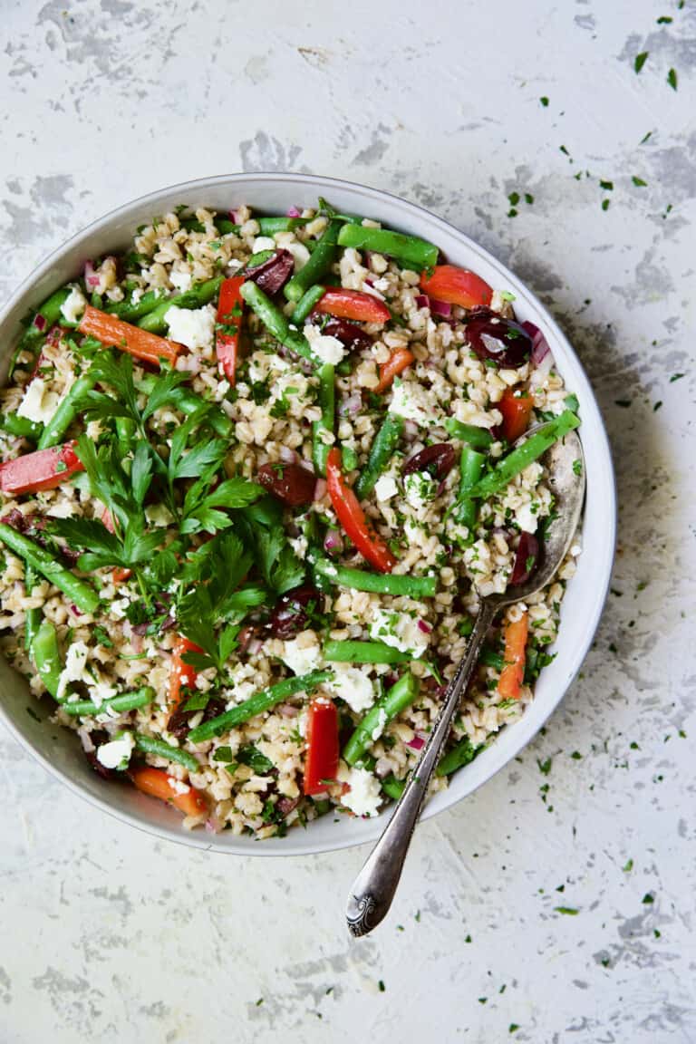 Mediterranean Barley Salad Recipe From A Chef's Kitchen