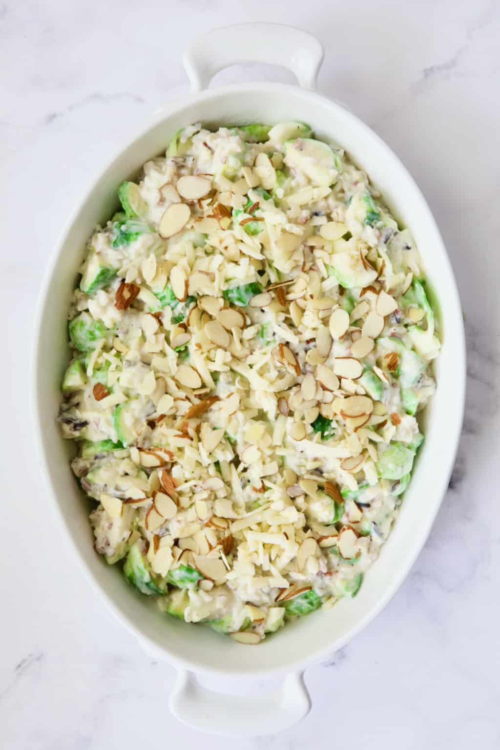 Brussels Sprouts Wild Rice Casserole Recipe