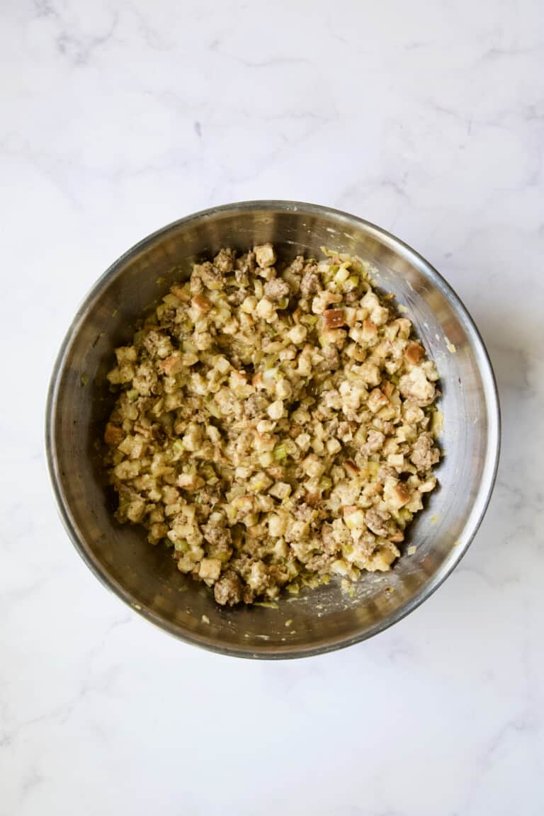 Easy Sausage Stuffing Recipe with Fennel and Leeks