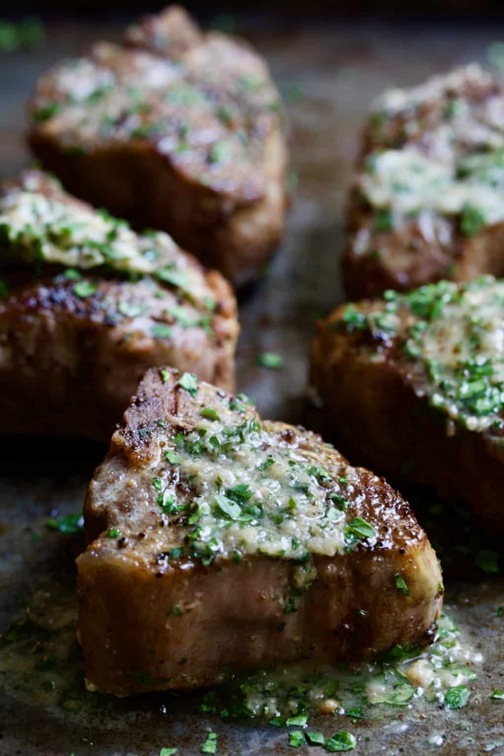 Easy PanSeared Lamb Chops with Anchovy Butter