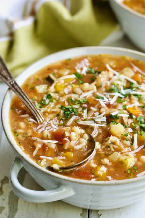 Easy Vegetable Barley Soup From A Chef's Kitchen