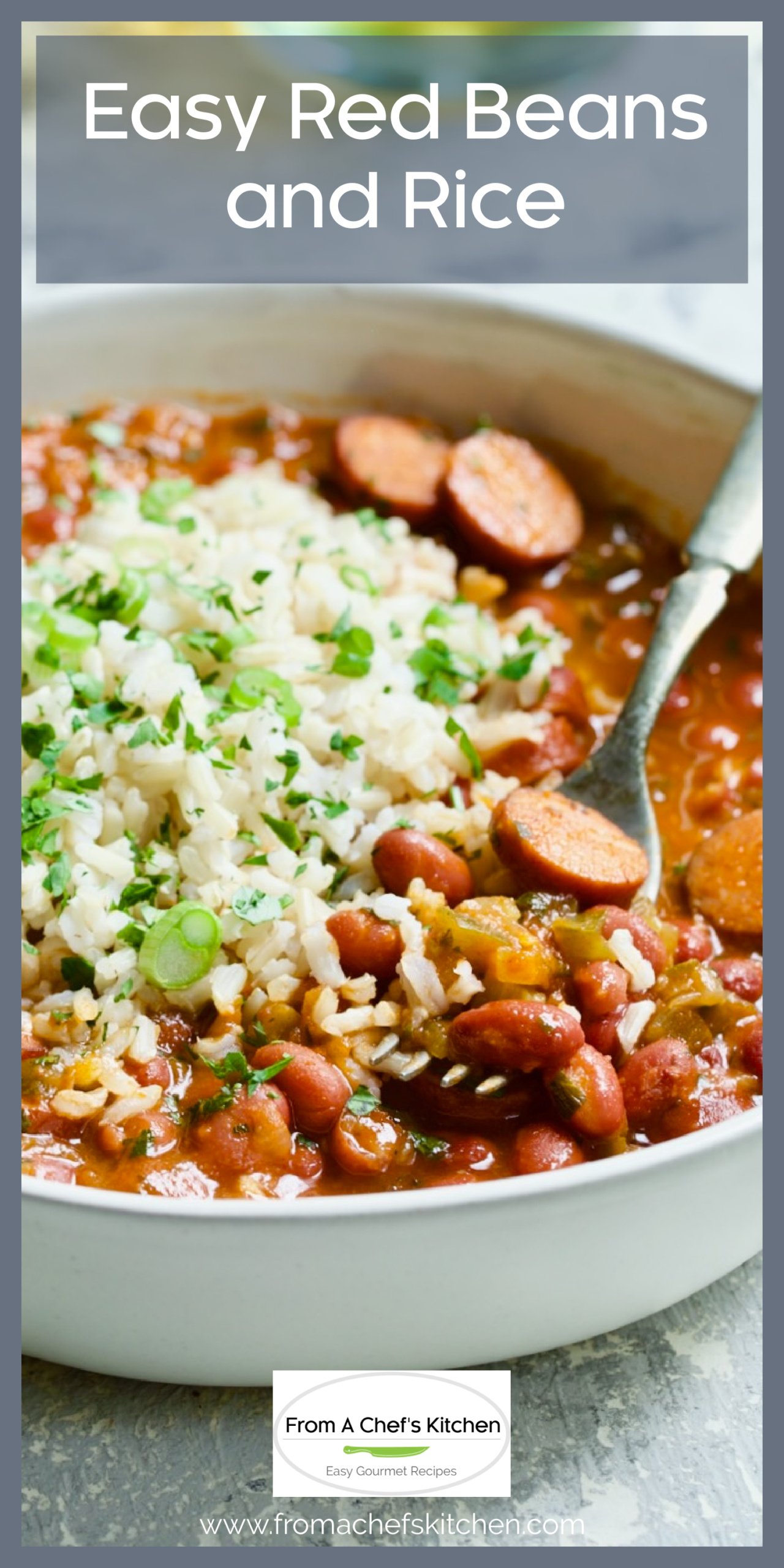 Easy Red Beans and Rice Recipe From A Chef's Kitchen