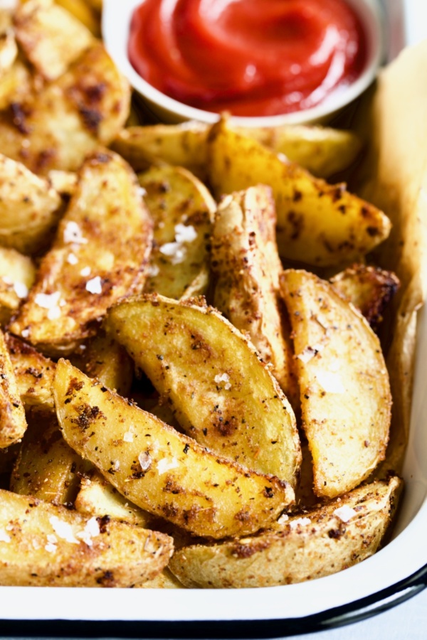 Perfect Roasted Potato Wedges Recipe From A Chef's Kitchen