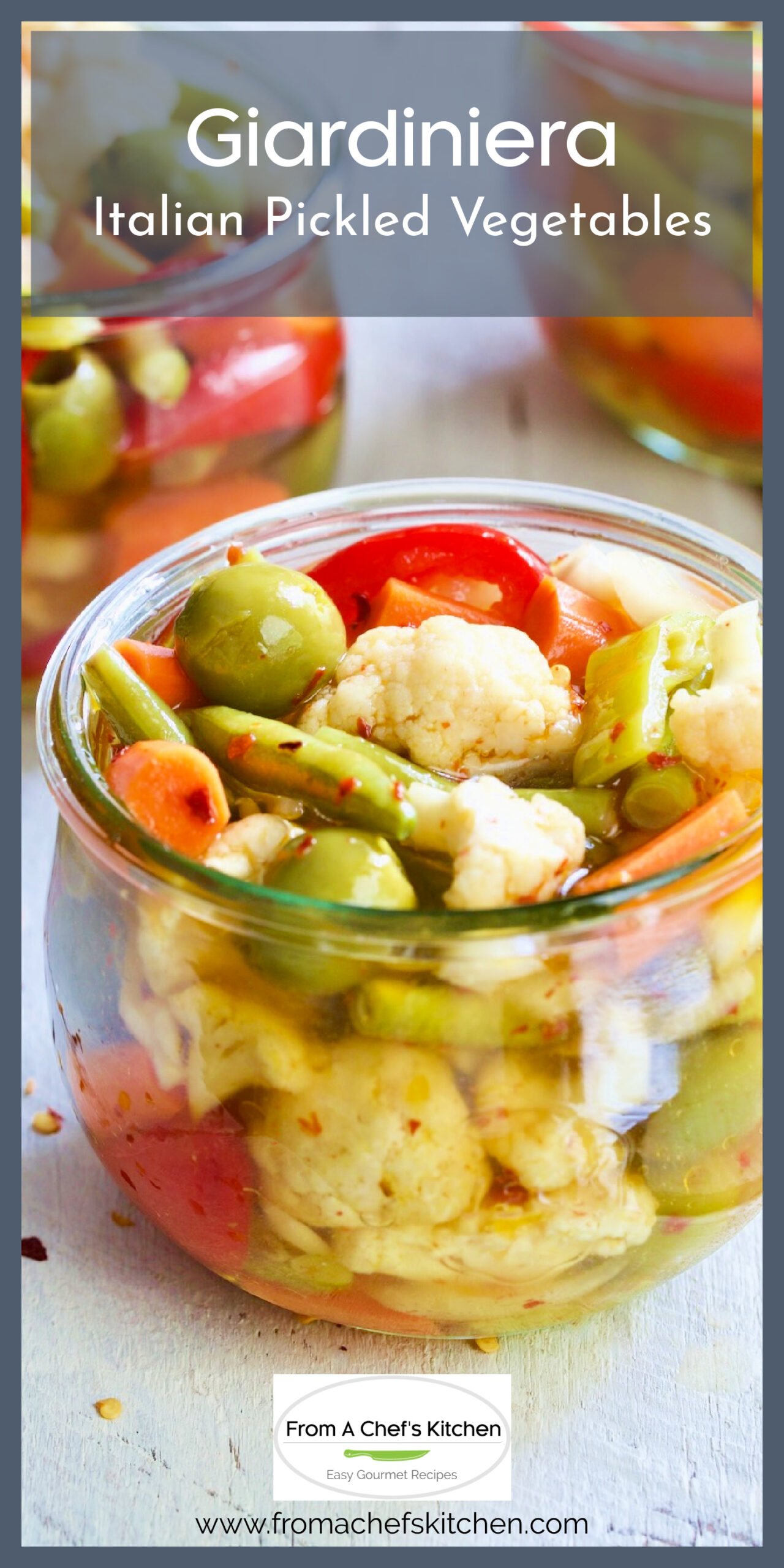 Homemade Giardiniera Recipe (Italian Pickled Vegetables)