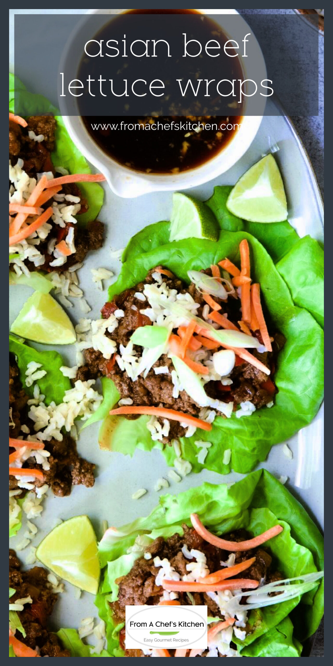 Asian Beef Lettuce Wrap Recipe From A Chef's Kitchen