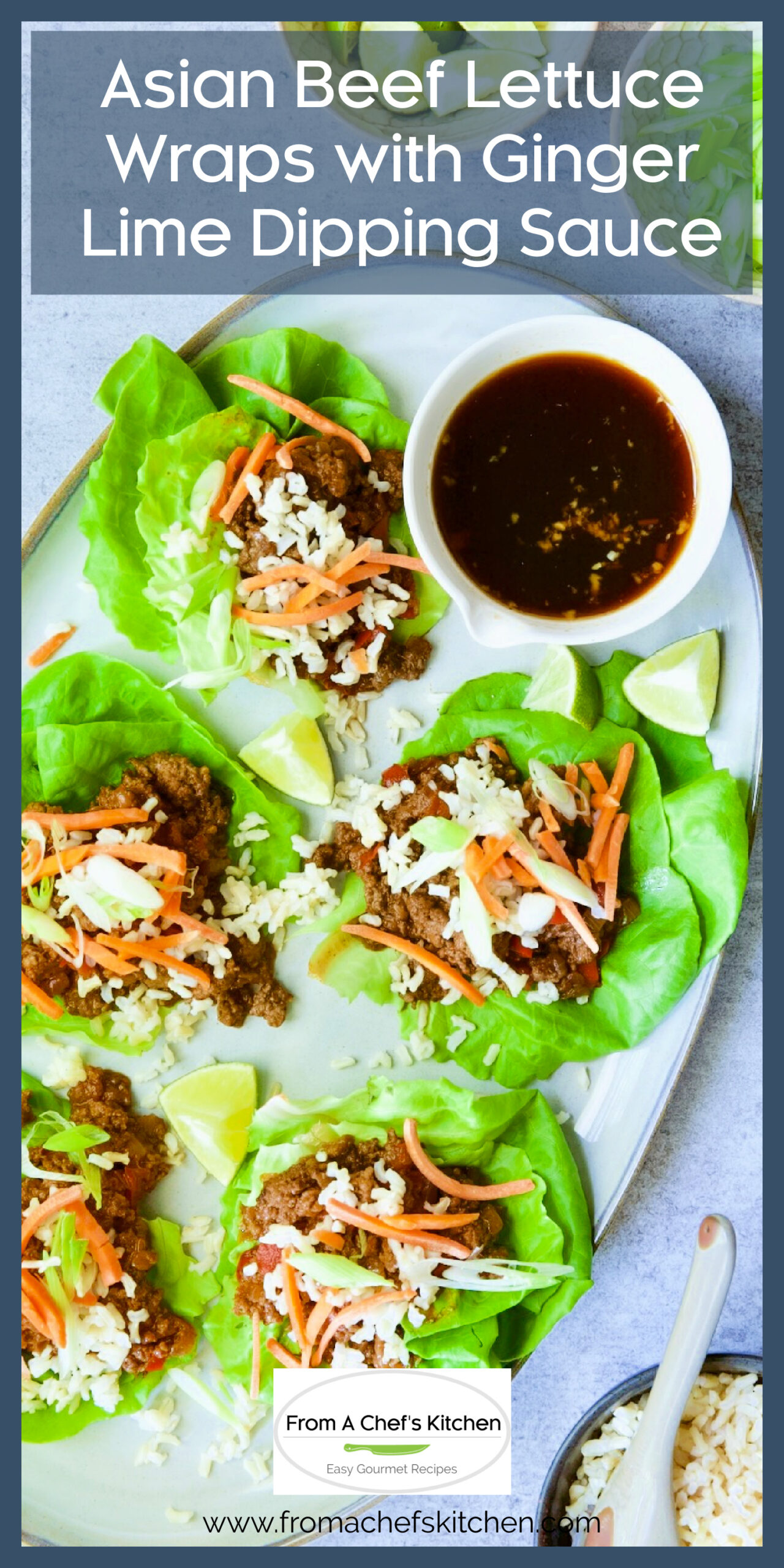 Asian Beef Lettuce Wrap Recipe From A Chef's Kitchen
