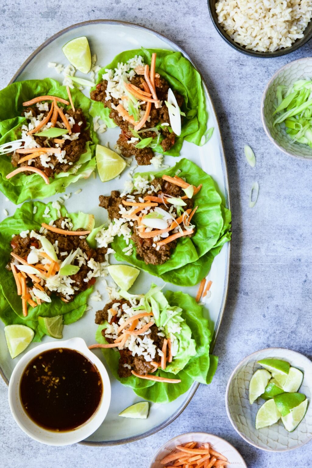 Asian Beef Lettuce Wrap Recipe - From A Chef's Kitchen