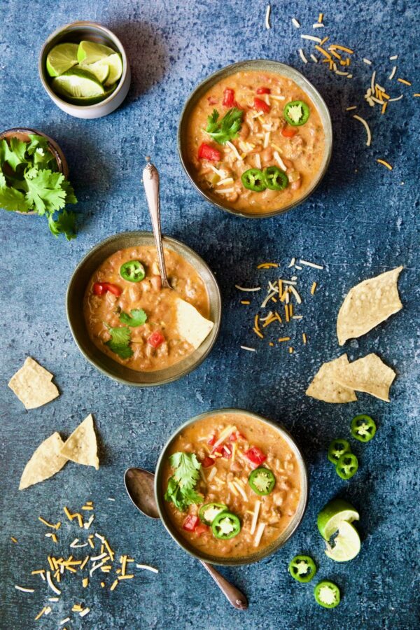 Creamy Taco Soup Recipe - From A Chef's Kitchen