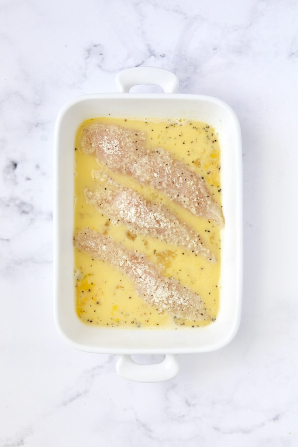 Almond Chicken Tenders Recipe with Lemon Curry Mayonnaise