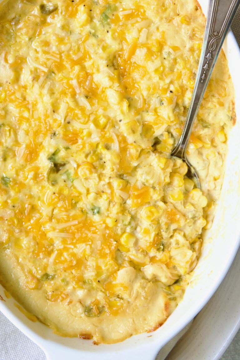 Cream cheese corn casserole recipe from a chef s kitchen